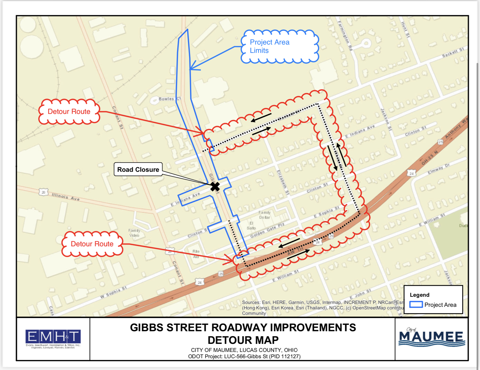 Gibbs Street Roadway Improvements City of Maumee